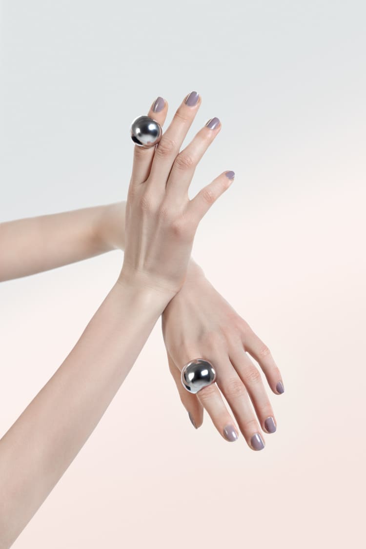 Silver Dome Ring