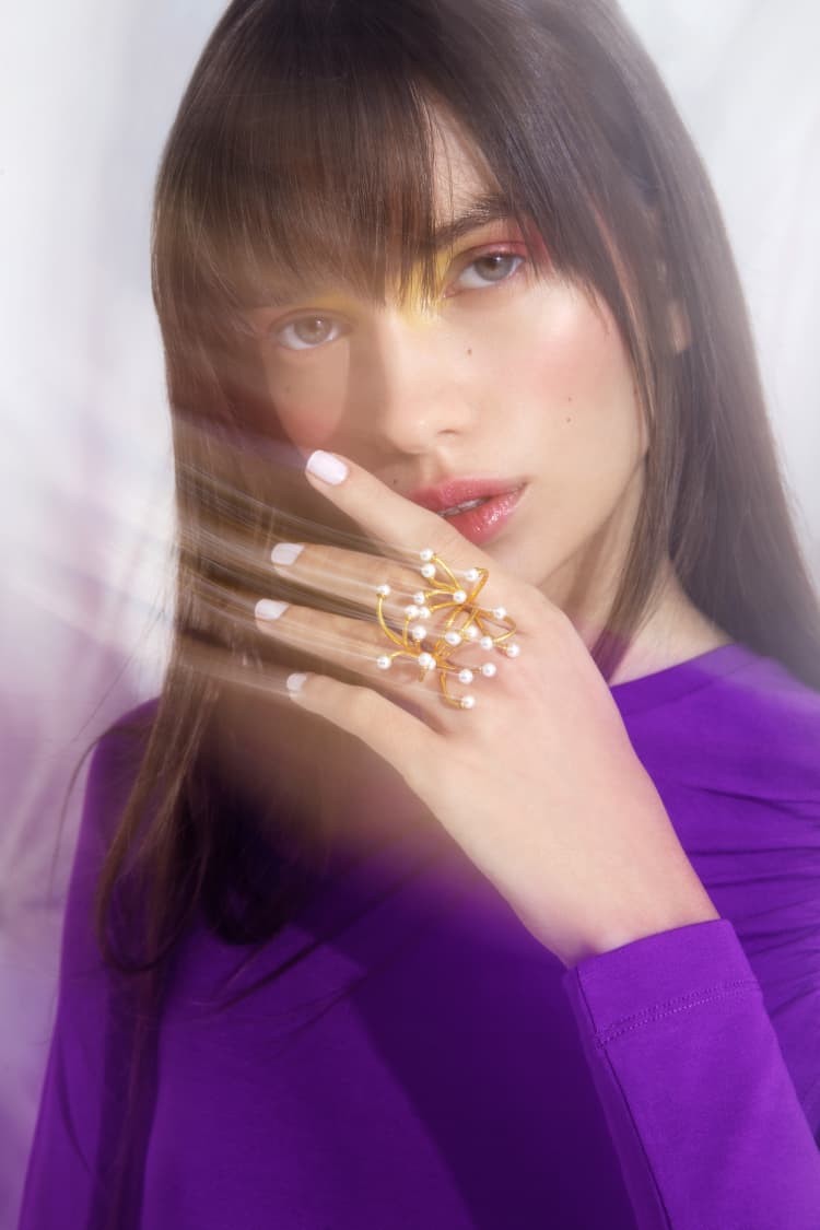 Bague Mini Perles