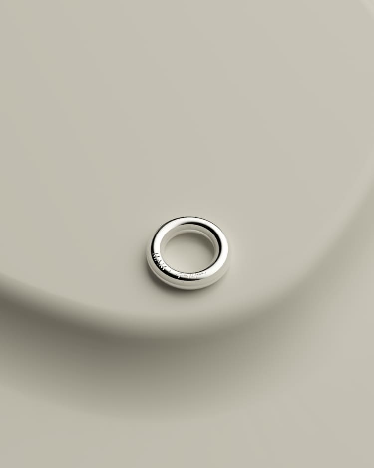 Silver Simple Ring