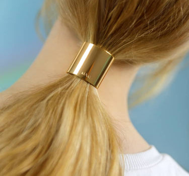 Small Gold Ponytail Cuff