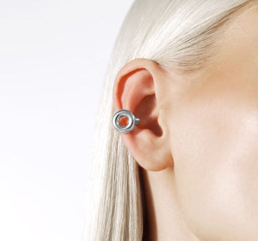 Ear cuff d’oreille en argent modèle Donut