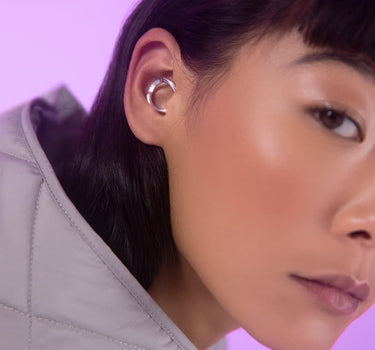 Silver Daith Earring