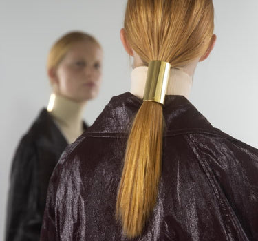 Medium Gold Ponytail Cuff