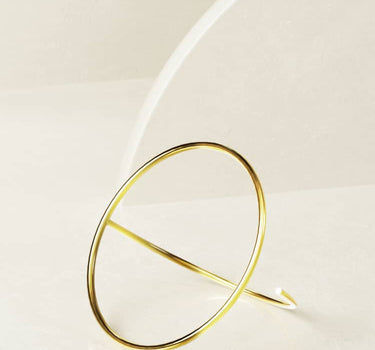 Round bracelet in gold