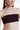 Gerades Baumwoll-Bandeau - Bordeaux