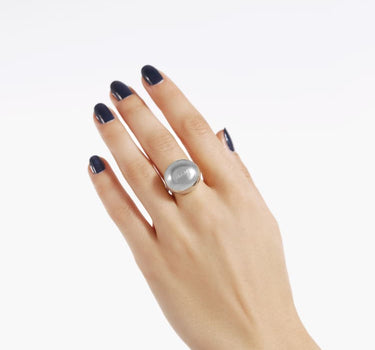 Silver Ball Ring