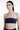 Gerades Baumwoll-Bandeau - Blau