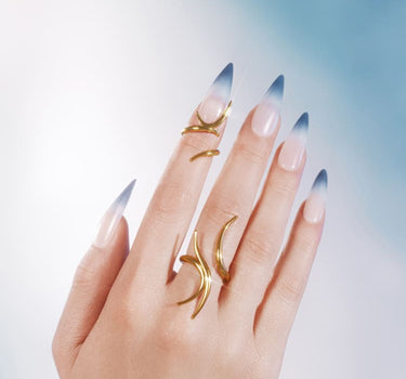 Gold Spiked Ring