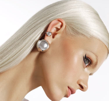 boucle d'oreille en argent