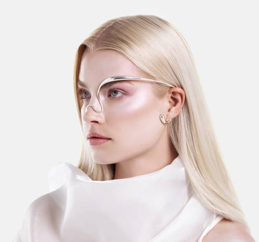 Drop Face Jewelry - silver