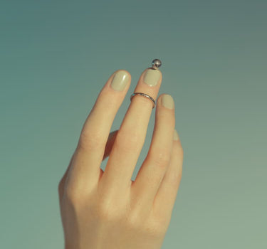 Silver Nail Ring