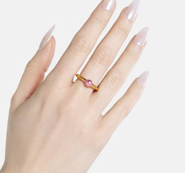 Casa Batlló ring in gold and rose