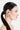 Ear cuff sculptural doré