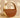 large round raffia bag