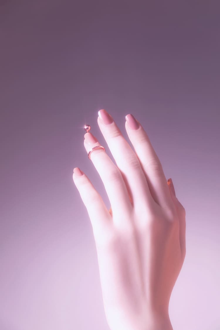 Rose Gold Nail Ring