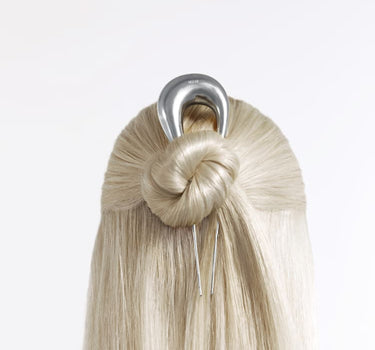 Sterling Silver Water Drop Hair Clip
