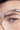Bijou de visage argenté aux formes organiques pour homme