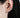 Silver Moon Ear Cuff