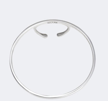 Silver Ring with Large Round