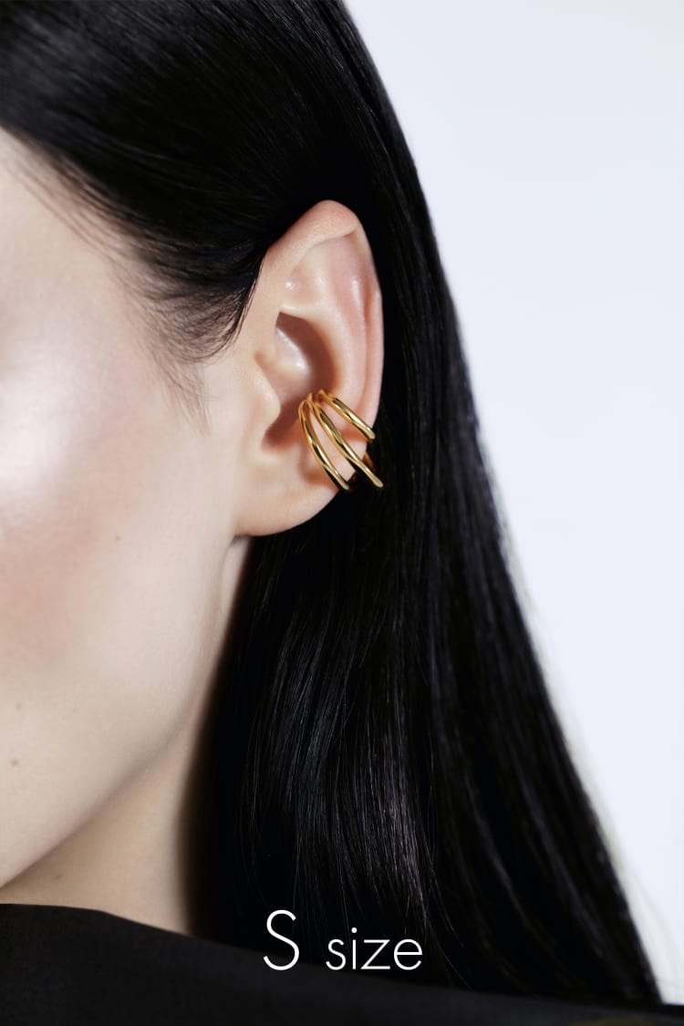 Large Gold Coils Ear Cuff MAM ORIGINALS – MAM®