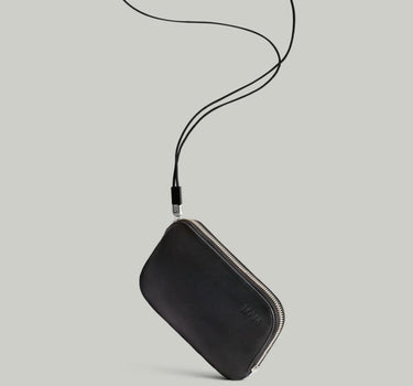 Sac bandoulière noir pochette