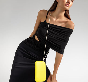 yellow crossbody bag