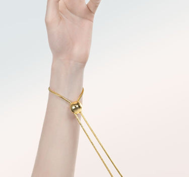 knot bracelet gold