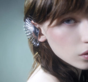 Earcuff volles Ohr in Silber