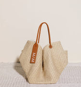 Raffia shoulder bag 