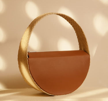 grand sac rond en raphia