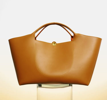 Designer brown tote bags