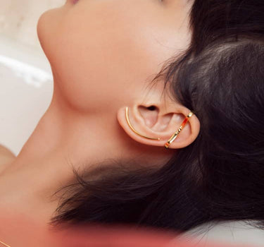 2 piece gold cuff jewelry