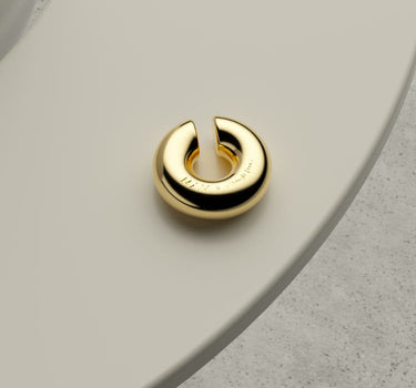 small gold ear cuff