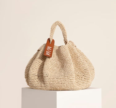 Raffia handbag 